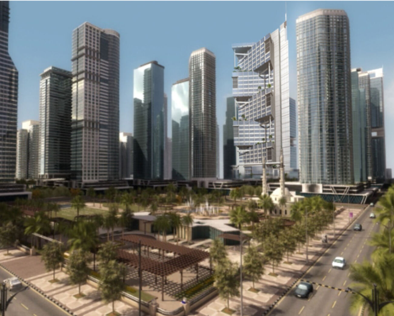 Diamond Tower city context